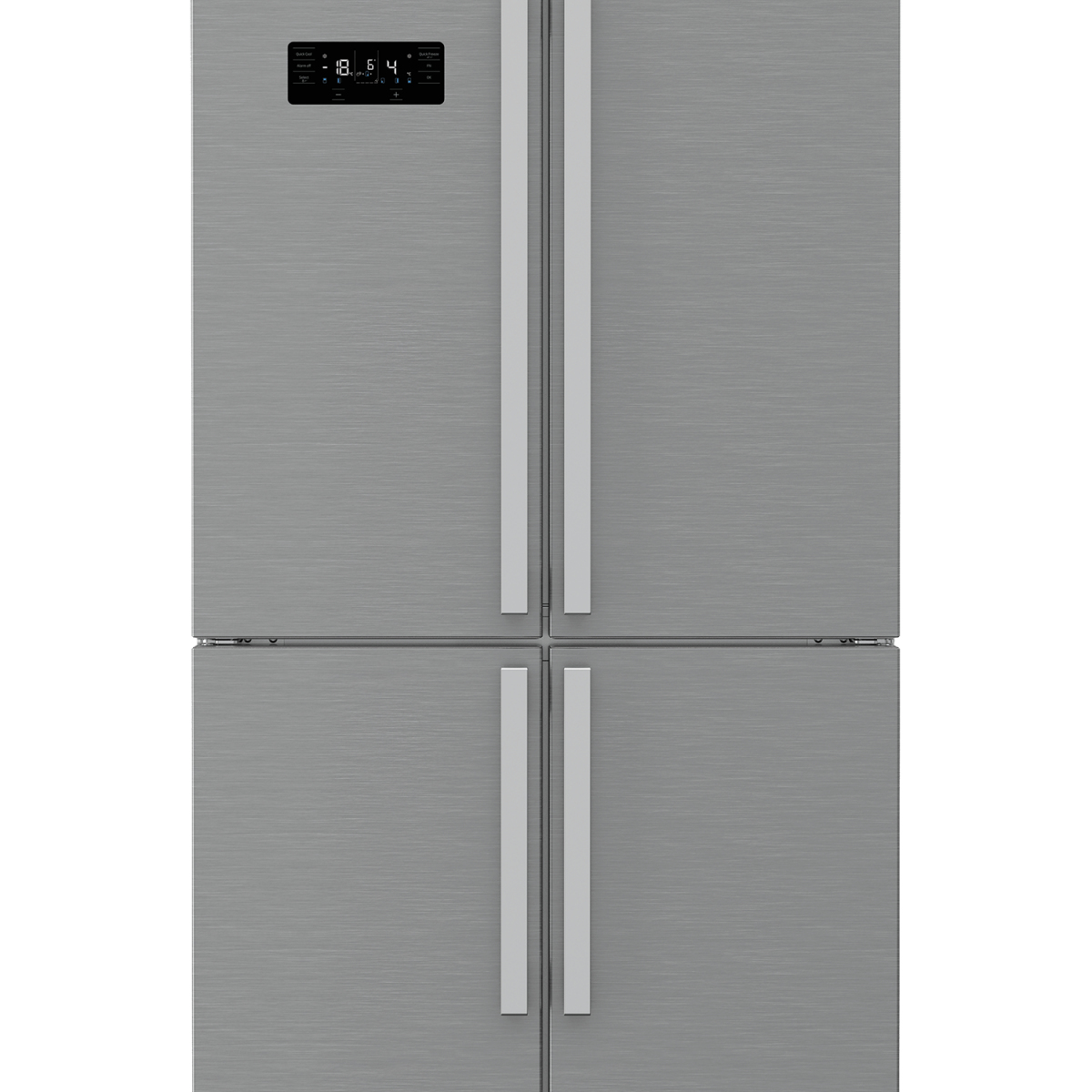 Beko GN1416232ZX side-by-side refrigerator Freestanding