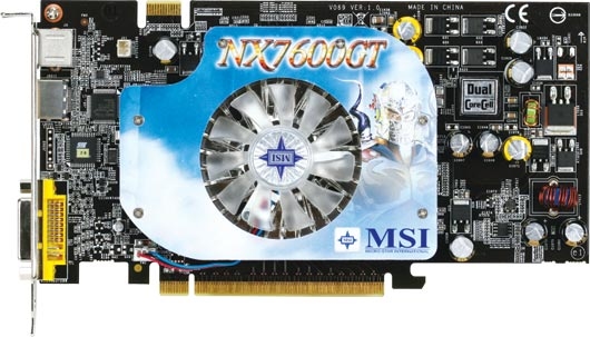 MSI GeForce 7600GT, 256MB DDR3 Diamond Plus
