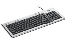 Trust Slimline Keyboard Aluminium KB-1800S BE