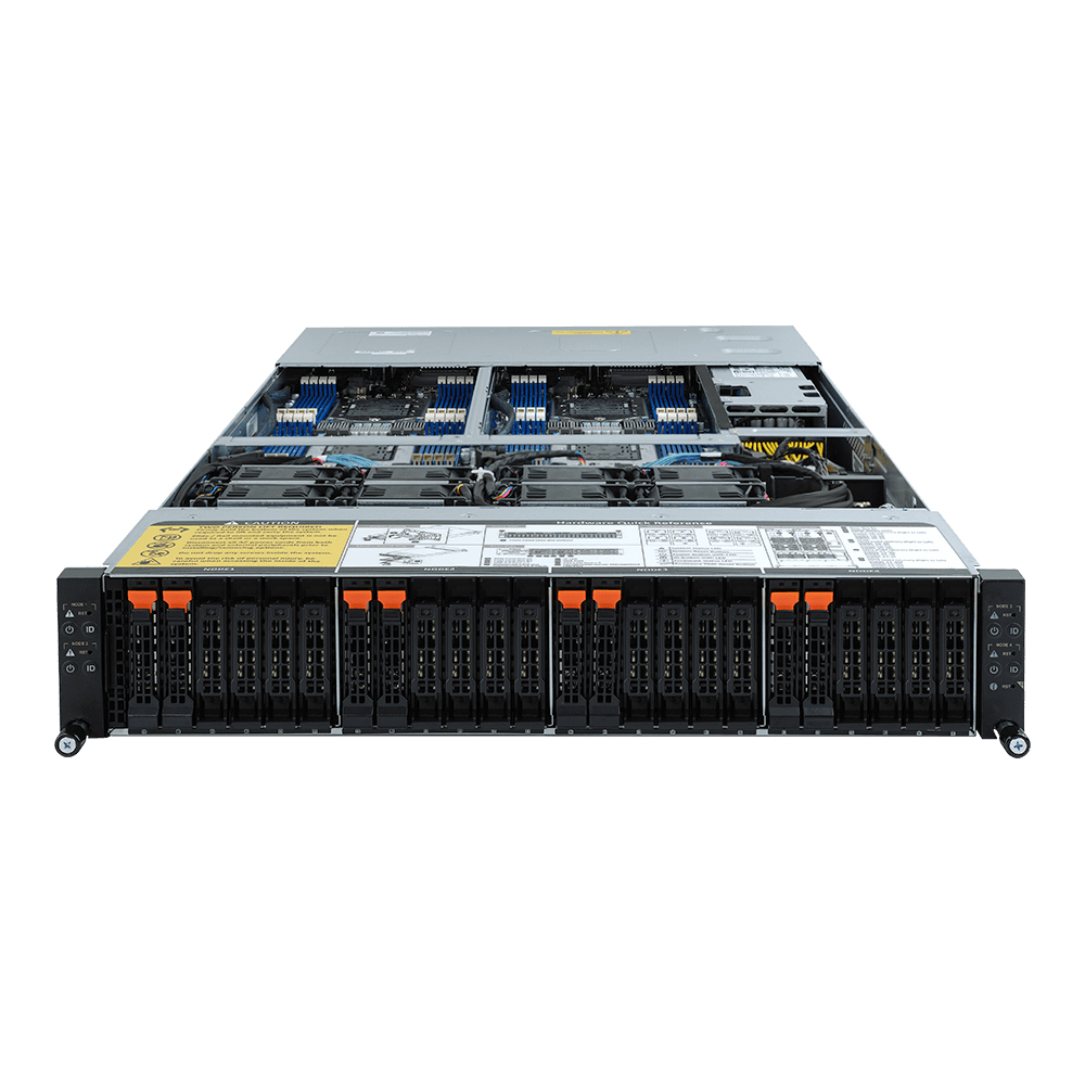 GIGABYTE H262-Z63 Socket TR4 Rack (2U) Black – image 3