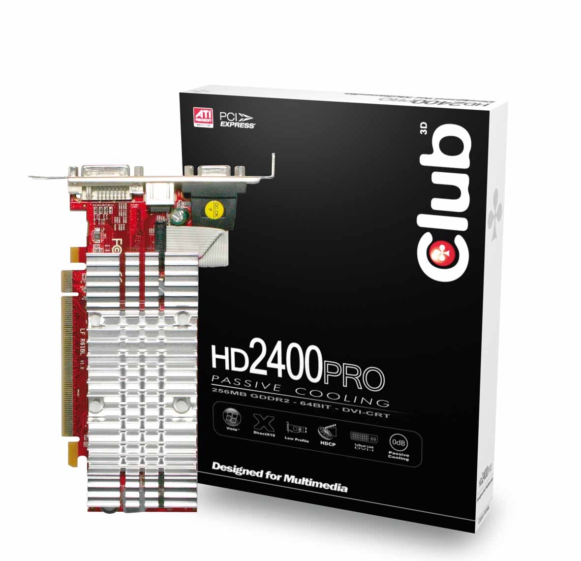 CLUB3D CGAX-P246L graphics card GDDR2