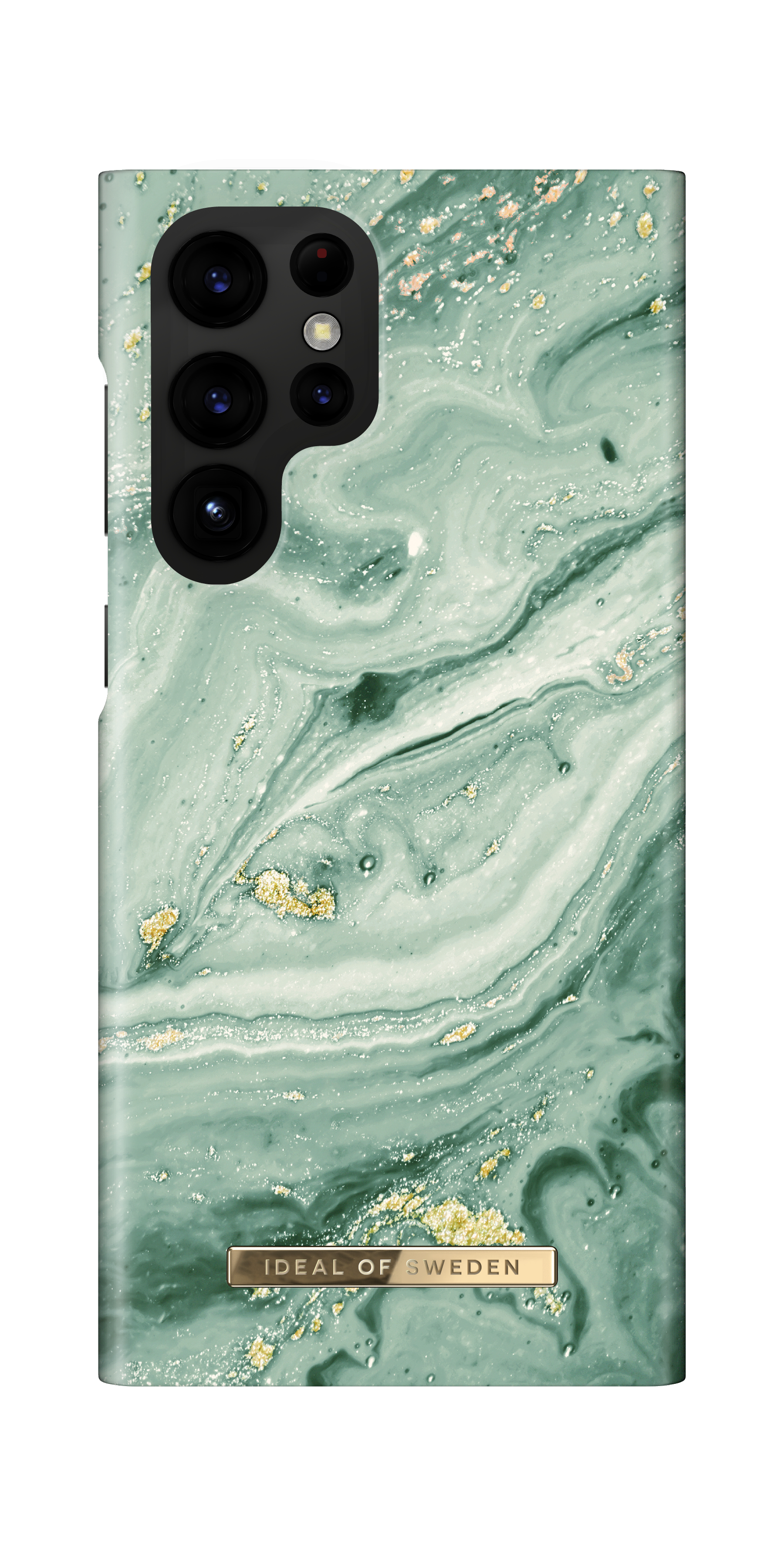 iDeal of Sweden Printed Case Galaxy S22U Mint Swirl Marble – image 3