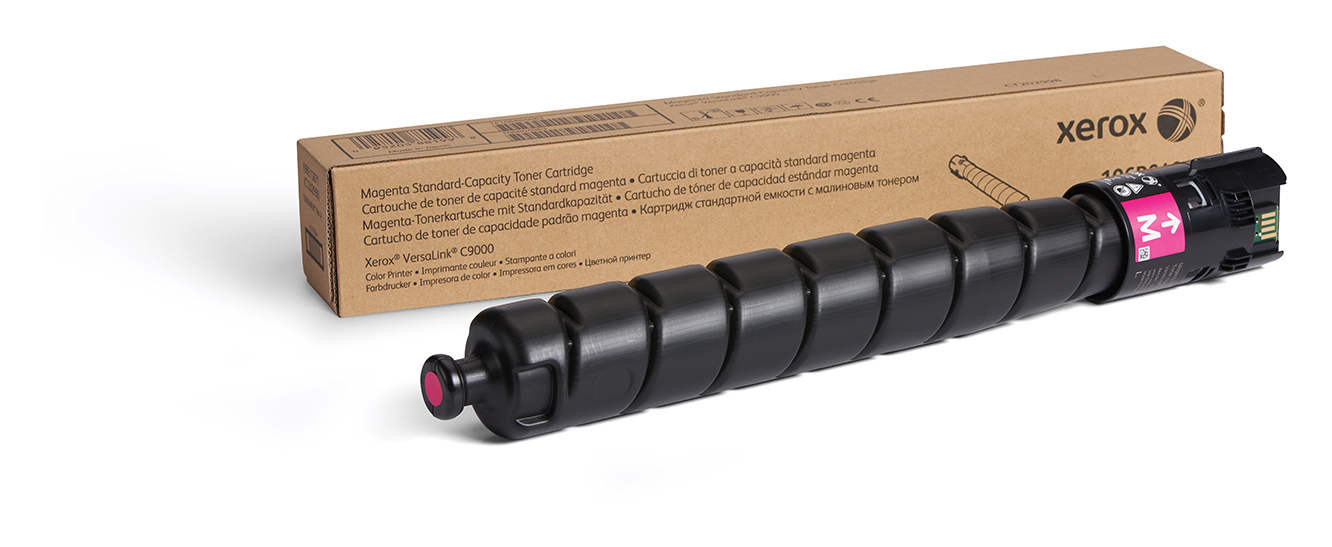 Xerox Genuine ® VersaLink® C9000 Color Printer Magenta Standard capacity Toner Cartridge (12300 Pages) - 106R04067 – image 1