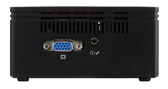 GIGABYTE GB-BXBT-2807-250/4 PC/workstation barebone UCFF Black N2807 BGA 1170 – image 2