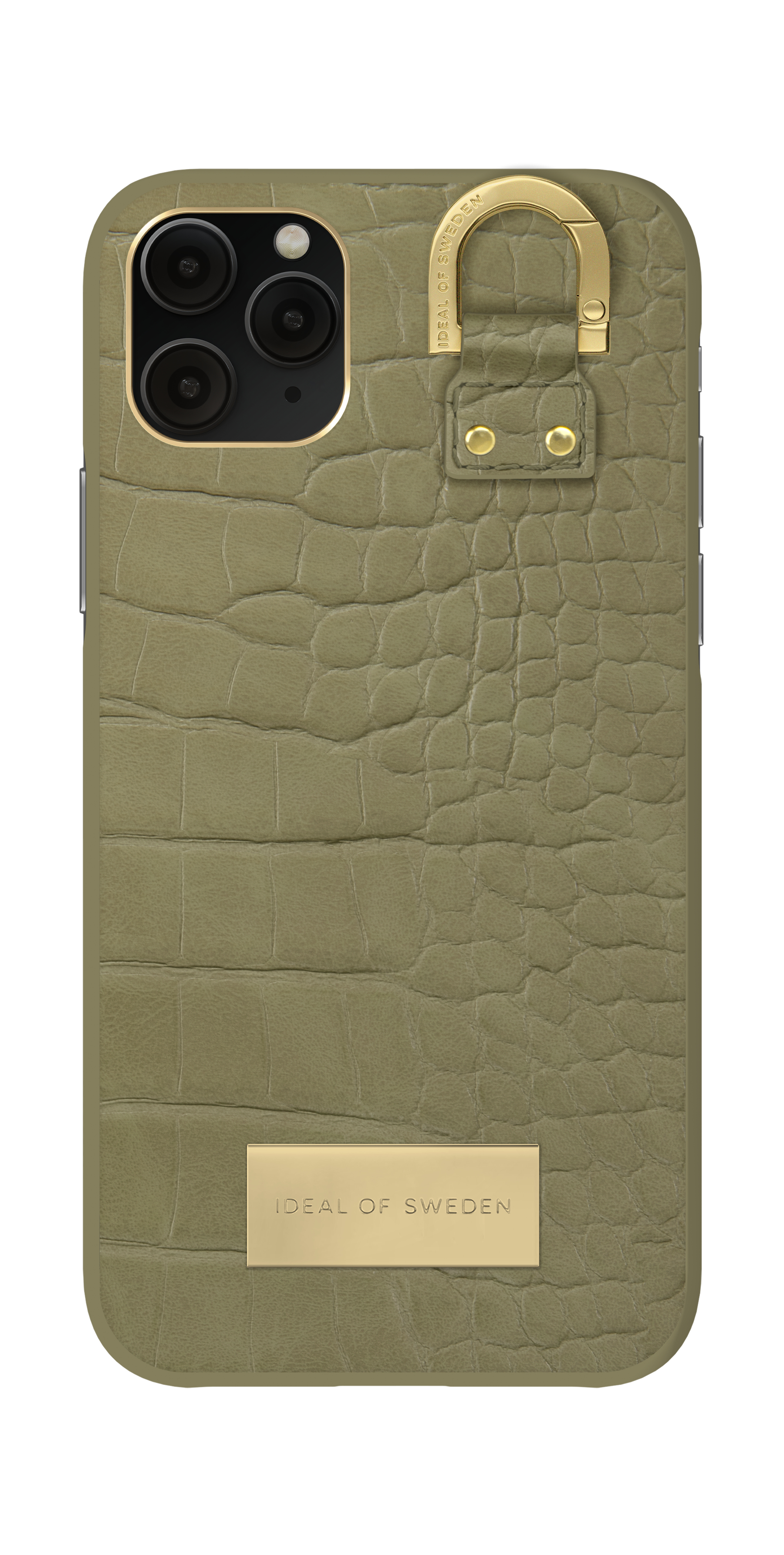 iDeal of Sweden Atelier Case iPhone 11P/XS/X Sage Croco – image 1
