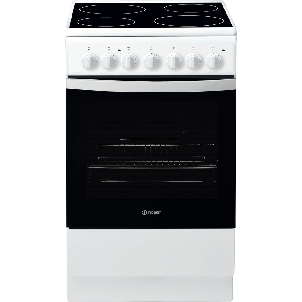 Indesit IS5V4PHW/E cooker Freestanding cooker Electric White – image 1