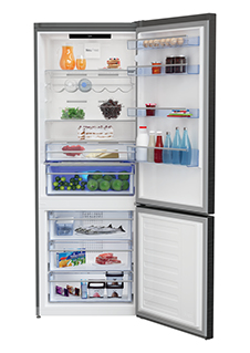 Beko RCNE560E40ZXR fridge-freezer Freestanding – image 3