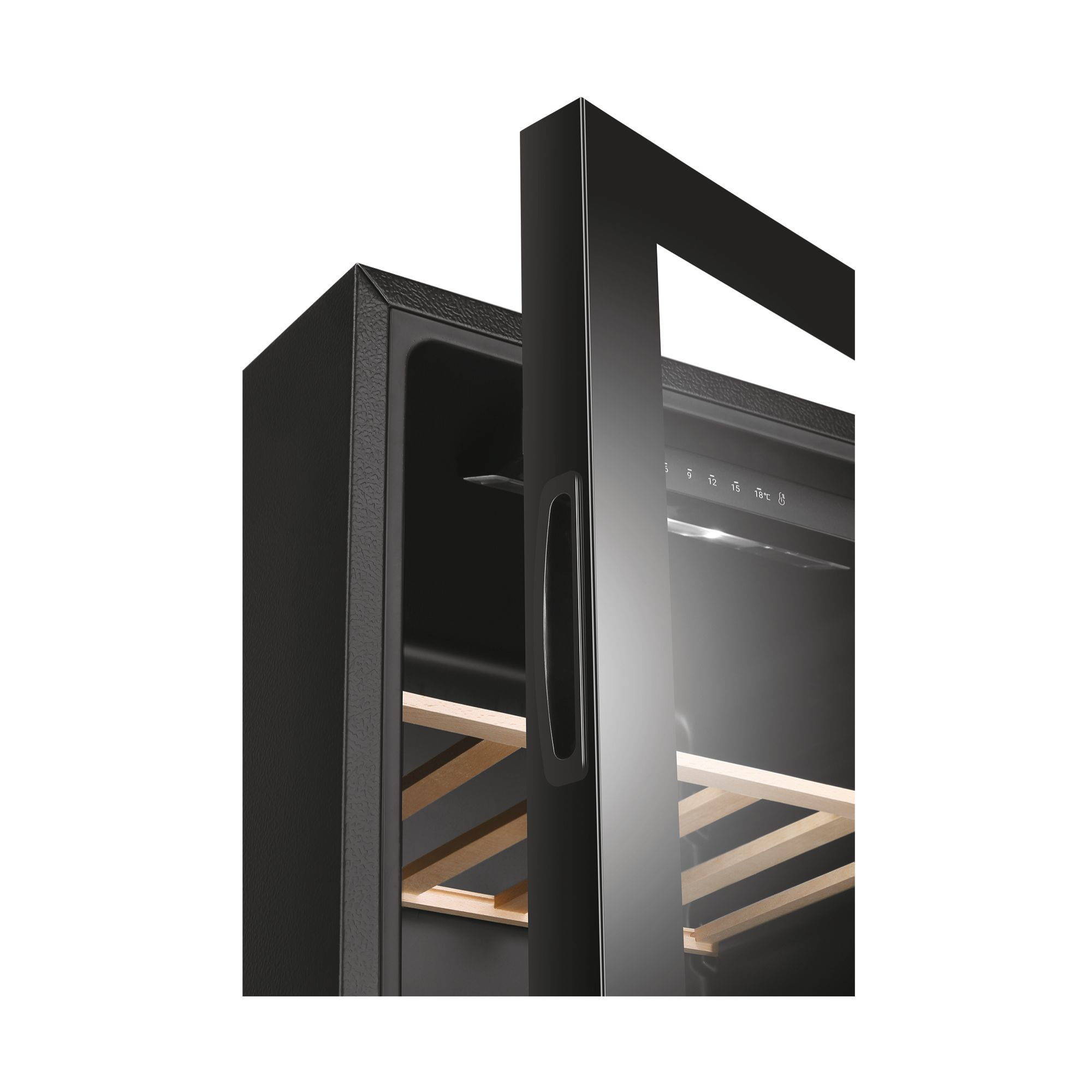 Haier Wine Bank 50 Series 3 HWS33GG Compressor wine cooler Freestanding Black 33 bottle(s) – image 7