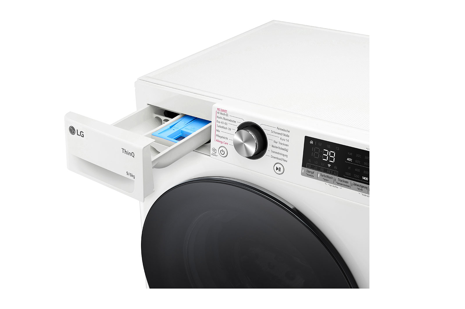 LG W4WR7096Y washer dryer Freestanding Front-load White – image 4