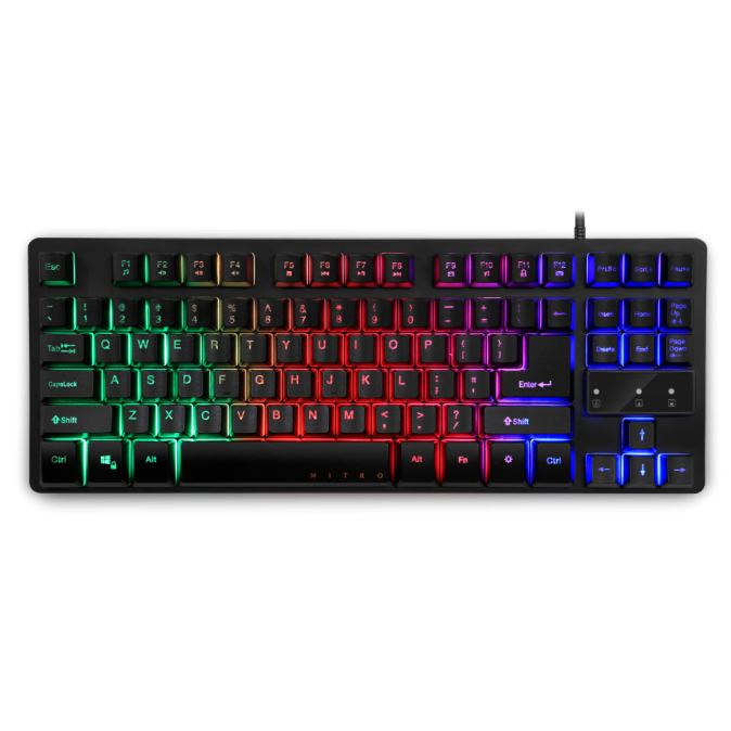 Acer Nitro GP.KBD11.023 keyboard Gaming QWERTZ German Black