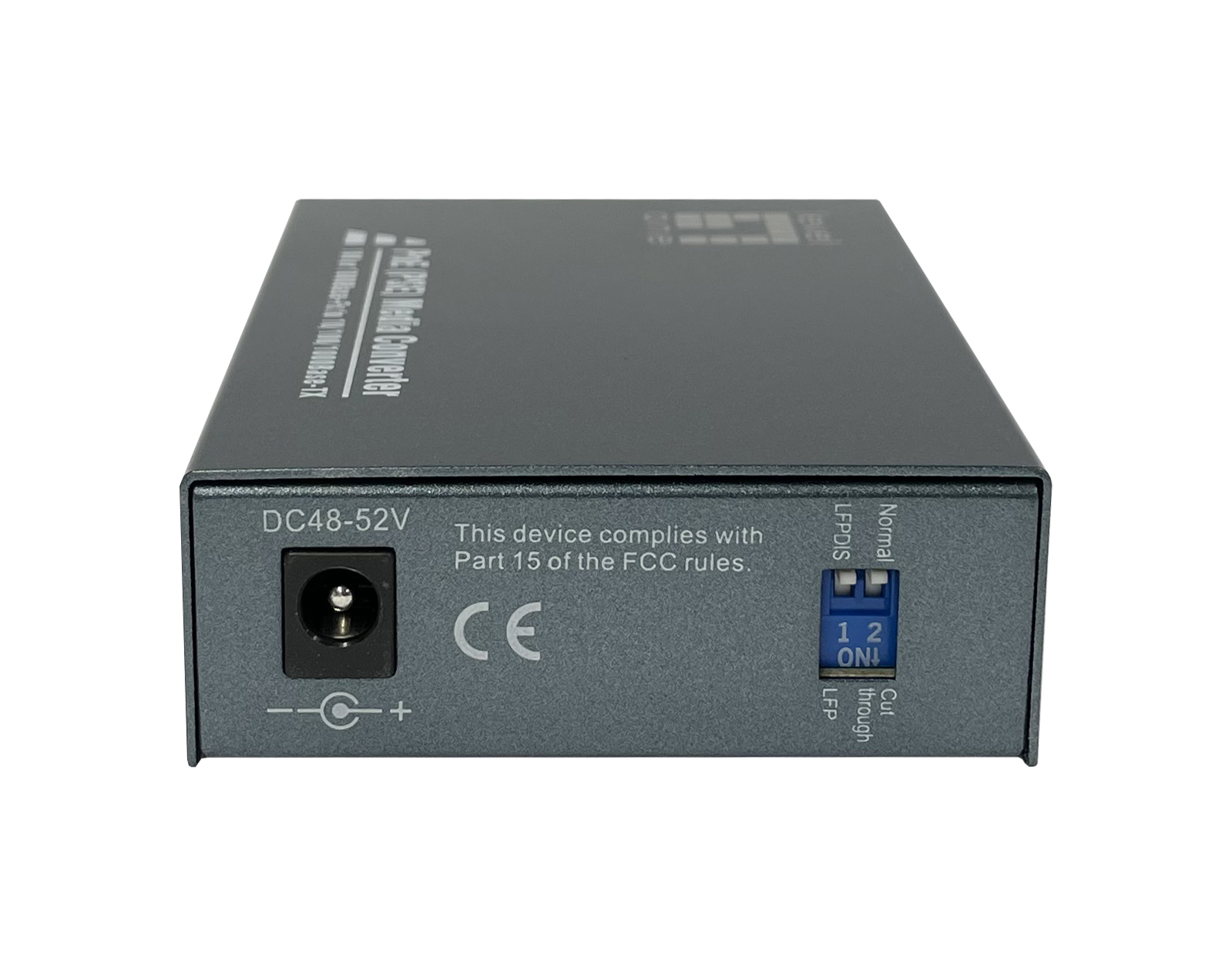LevelOne RJ45 to SC Gigabit Media Converter, PoE PSE, Single-Mode Fiber, 20km – image 3