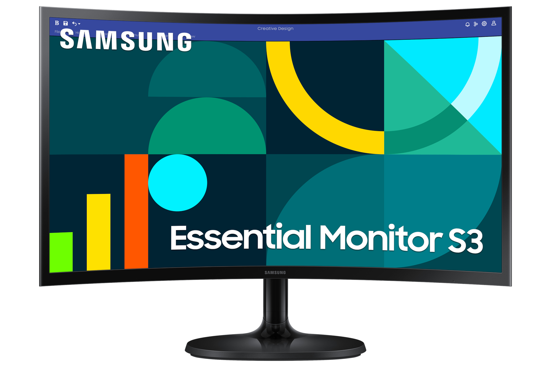 Samsung 24" S36GD FHD Curved Monitor – image 7
