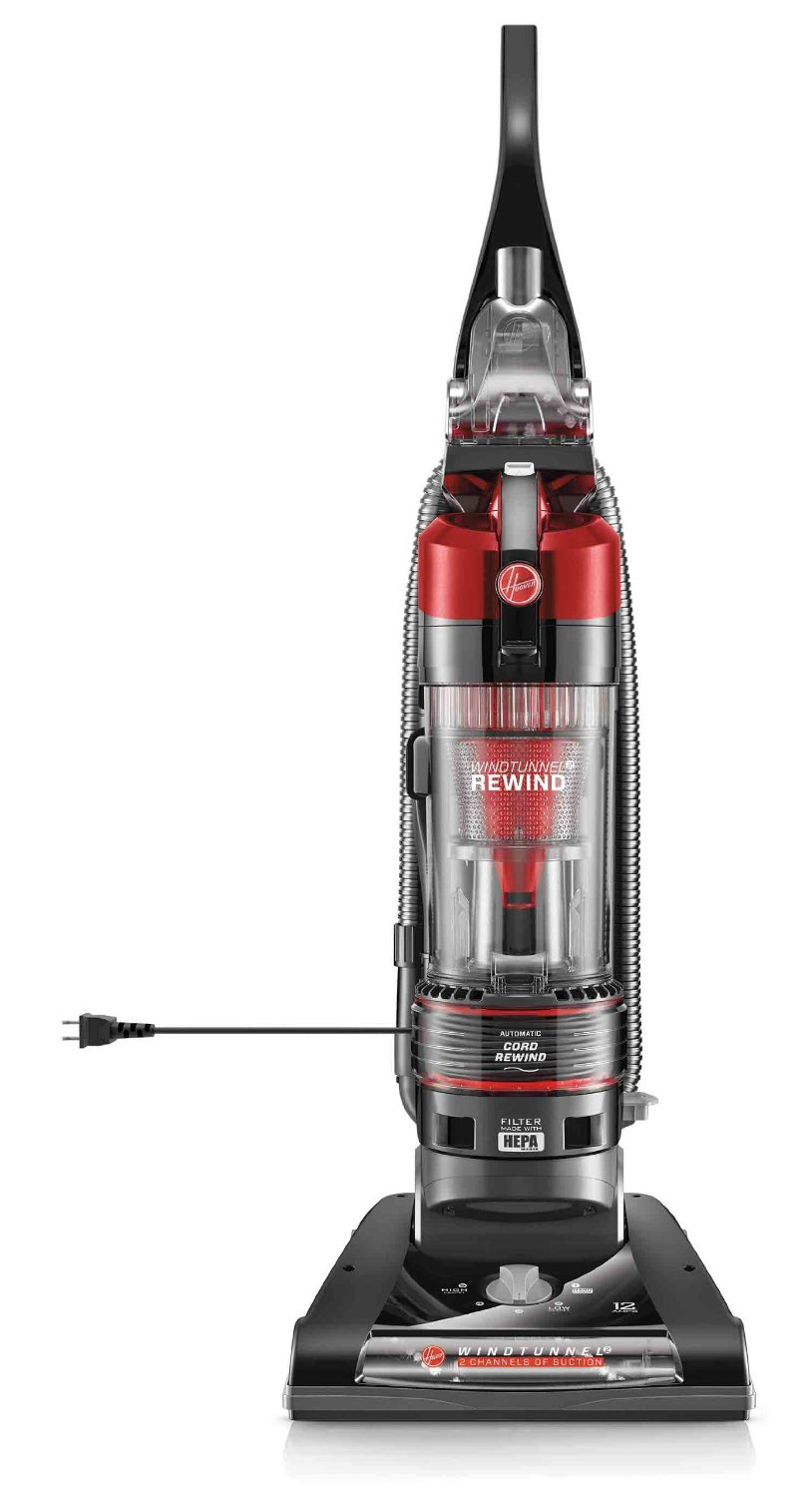 Hoover UH70821PC stick vacuum/electric broom Upright vacuum Dry HEPA Bagless Black – image 2