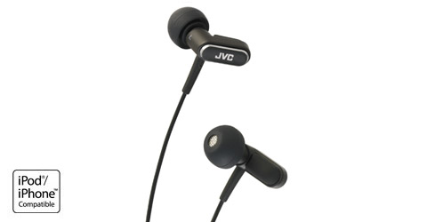 JVC HA-FXC50-B headphones/headset Wired Black