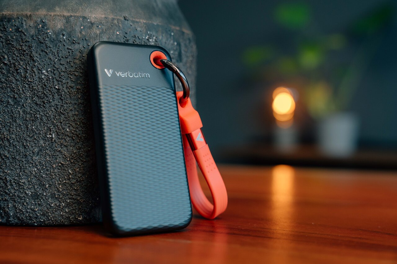 Verbatim Pocket SSD USB 3.2 Gen 2 512GB Black/Red image 4