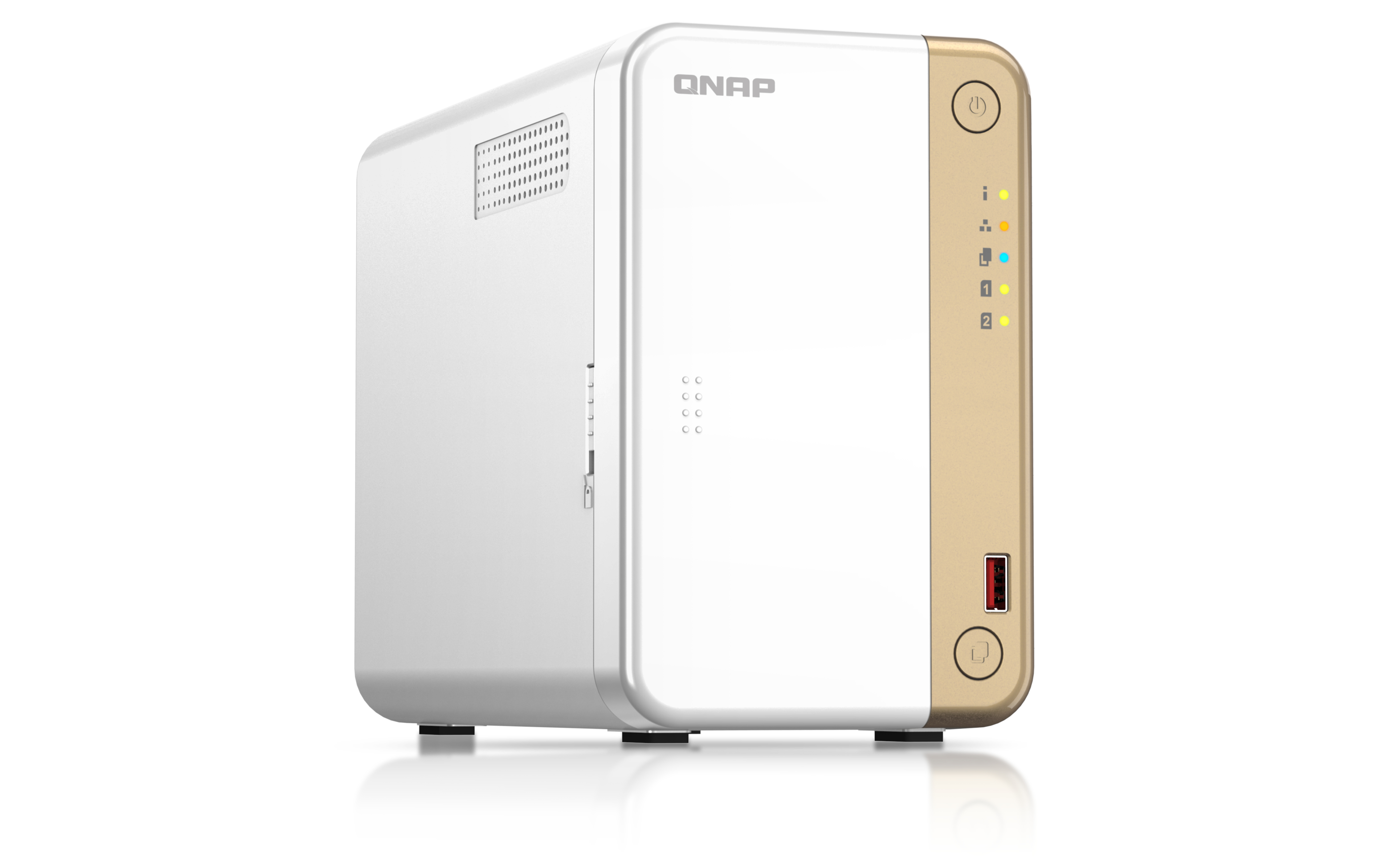 Sistema de Discos NAS Qnap TS-262-4G - 2 Bahías - TS-262-4G-US