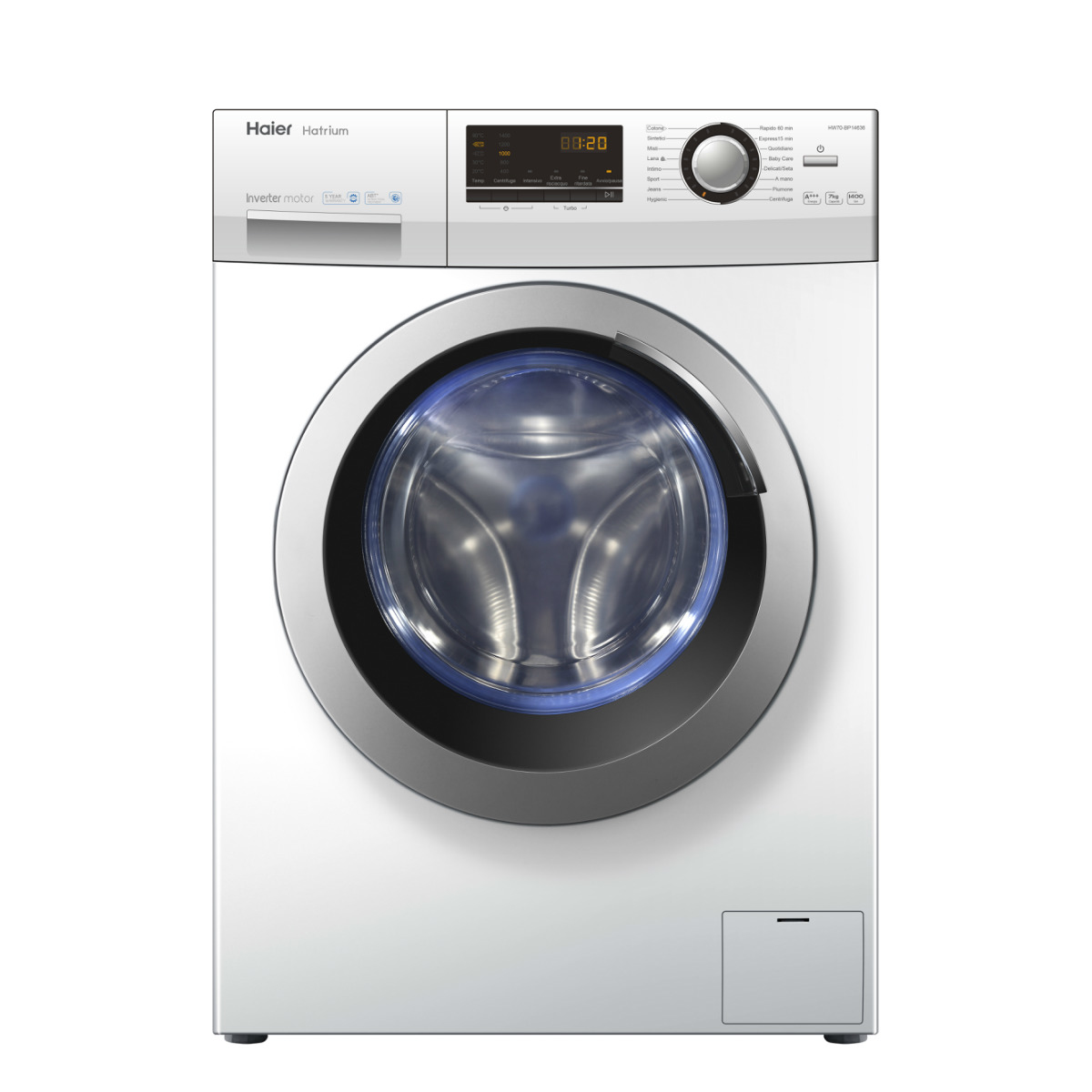 Haier HW70-B12636 washing machine Front-load