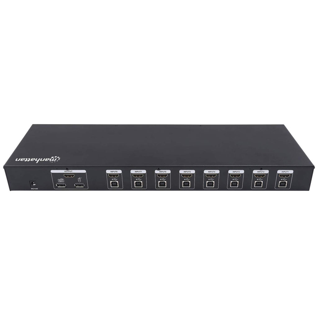 Manhattan 8-Port HDMI KVM Switch, Eight HDMI and Eight USB-B Ports, Full HD, set of eight HDMI-to-USB cables included, Three Year Warranty, Box – image 4