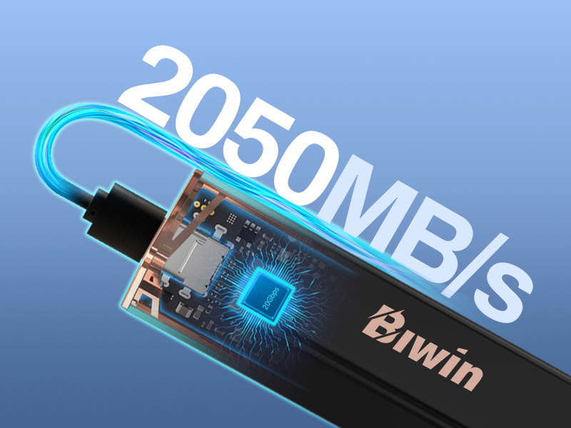 Biwin PD2000 4TB Light Gold 2000 MB/s image 18
