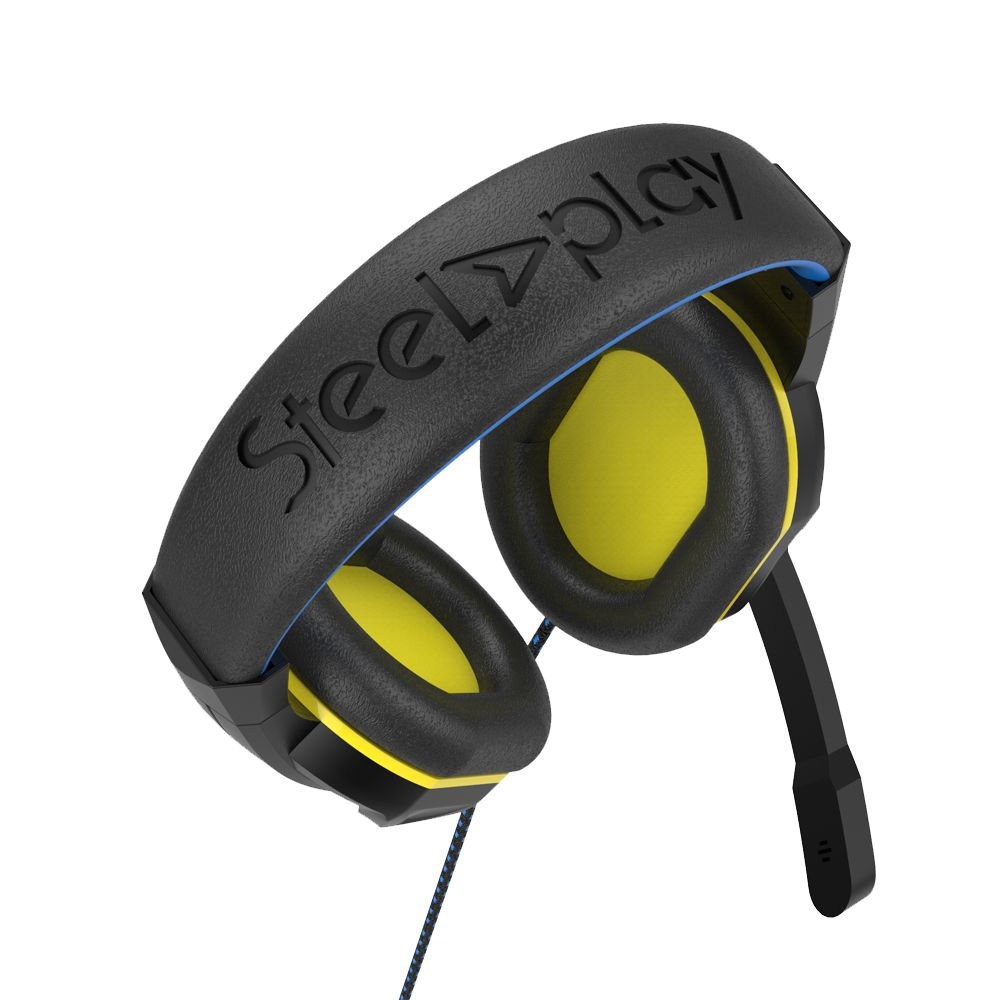 Steelplay HP47 Headset Wired Head-band Gaming Black, Yellow – image 2