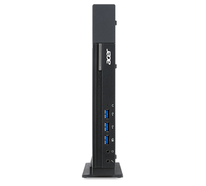 Acer Veriton N 4640G Intel® Core™ i5 i5-6400T 4 GB DDR4-SDRAM 128 GB SSD Windows 7 Professional Mini PC Black – image 3