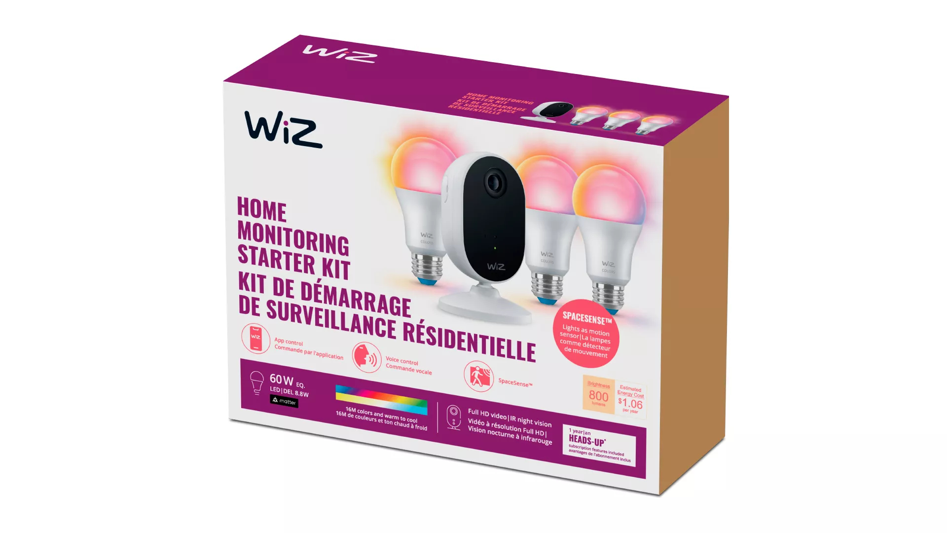 WiZ 046677605216 smart lighting Smart lighting kit Wi-Fi/Bluetooth – image 2