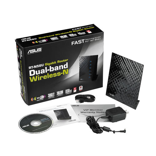 ASUS RT-N56U wireless router Gigabit Ethernet Dual-band (2.4 GHz – image 2