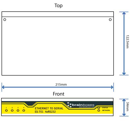 Brainboxes Ethernet 4 Port RS232 – image 7