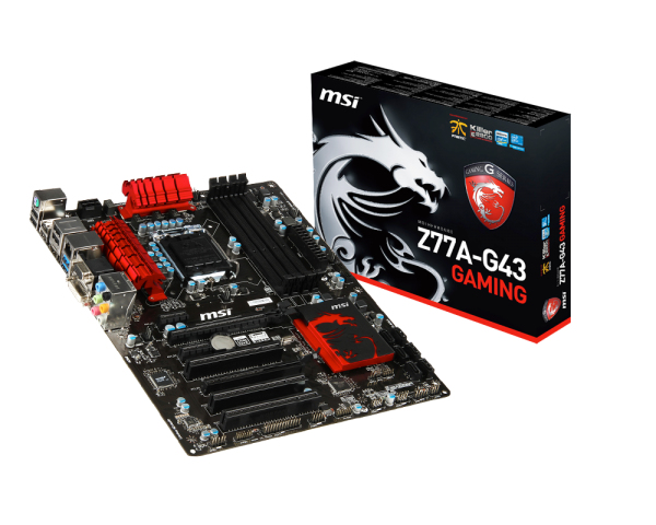 MSI Z77A-G43 GAMING – image 1