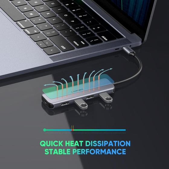 Ugreen 60268 interface hub USB 3.2 Gen 1 (3.1 Gen 1) Type-A + Type-C 5000 Mbit/s – image 7