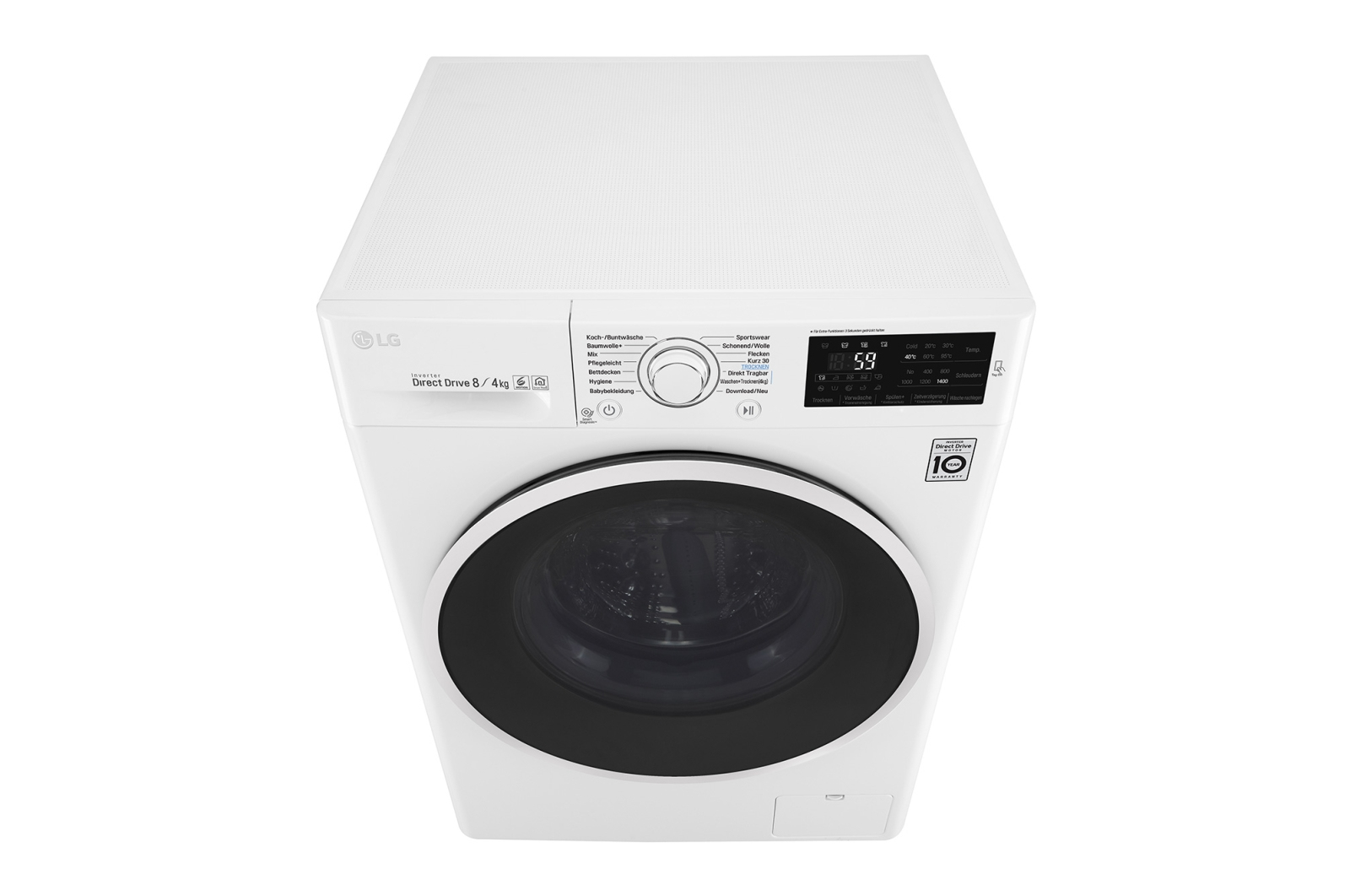 LG F14WD84EN0 washer dryer Freestanding Front-load White – image 9