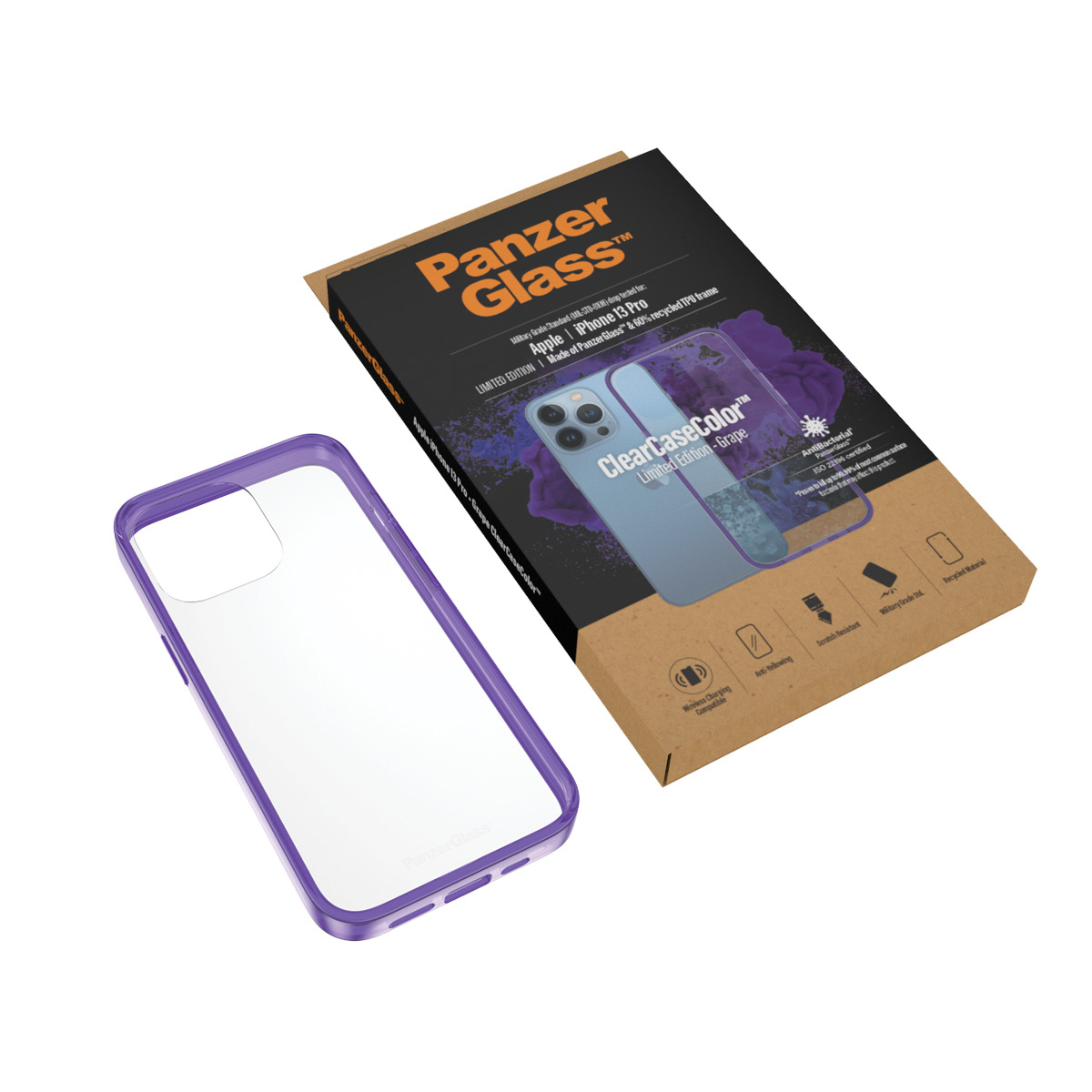 PanzerGlass ® ClearCaseColor™ iPhone 13 Pro - Grape – image 5