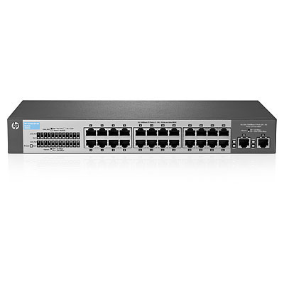 HP V 1410-24-2G Unmanaged Fast Ethernet (10/100) 1U Grey
