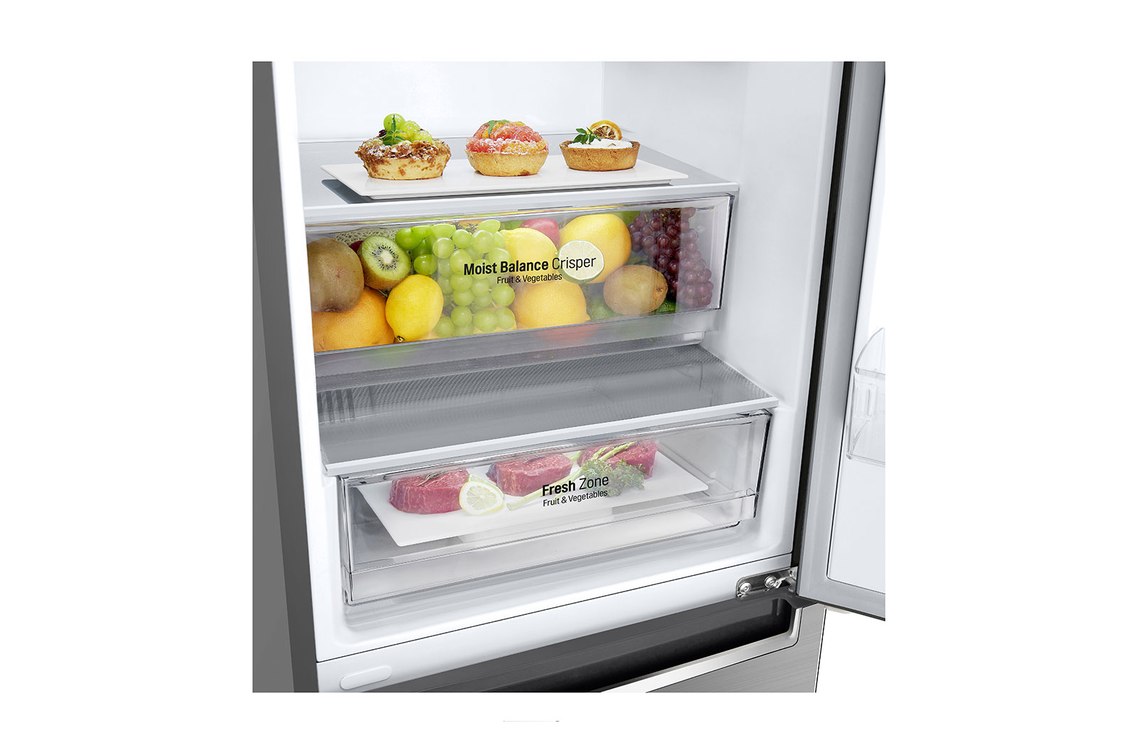 LG GBB61PZHZN fridge-freezer Freestanding – image 4