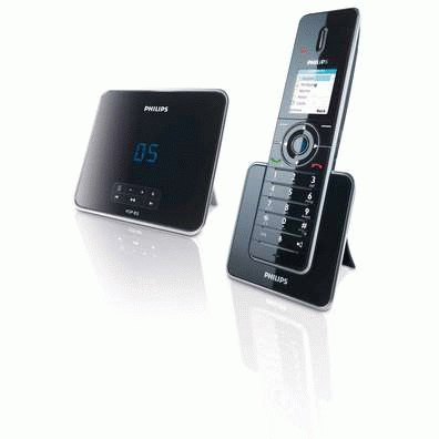 Philips Design collection VOIP8551B/36 telephone DECT telephone Black – image 1