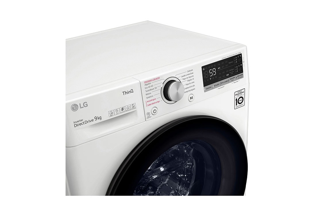 LG F4WV5509SMW washing machine Front-load – image 3