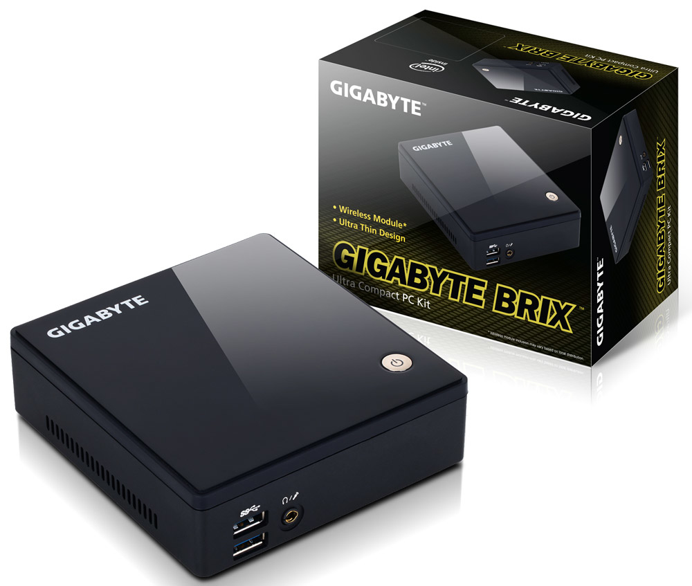 GIGABYTE GB-BXI5-5200 PC/workstation barebone UCFF Black i5-5200U BGA 1168 – image 2