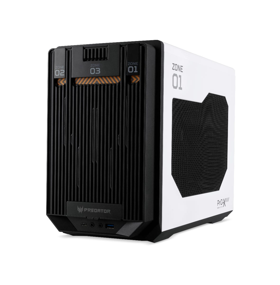 Acer DC.Z3XEE.001 computer case Desktop Black, White – image 3