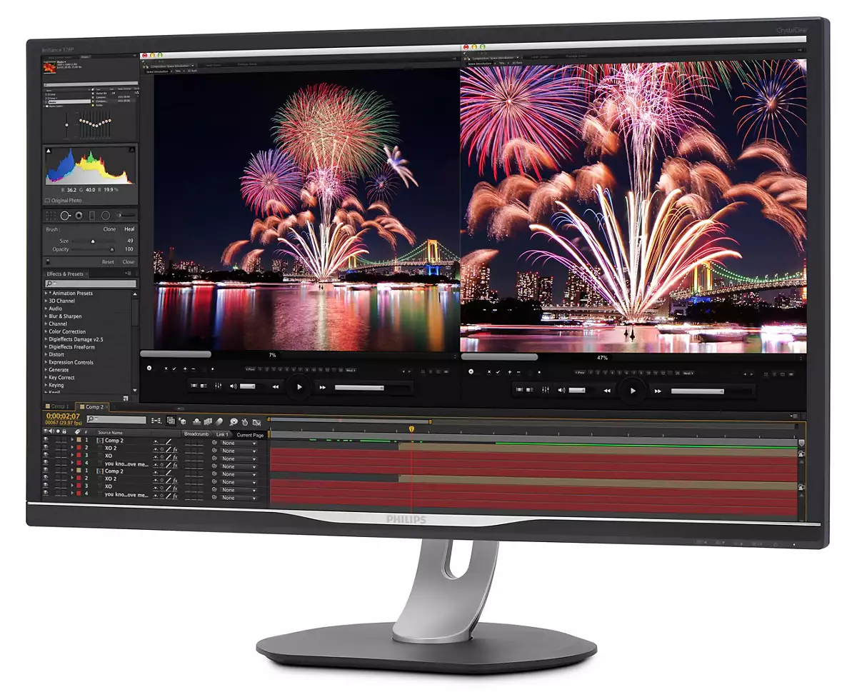 Philips P Line 328P6VUBREB/11 computer monitor – image 7