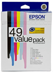 Epson C13T049190VP ink cartridge 6 pc(s) Original Black, Cyan, Light Cyan, Light magenta, Magenta, Yellow