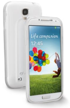 Cellularline SHCKGRIPGALAXYS4W mobile phone case Cover White