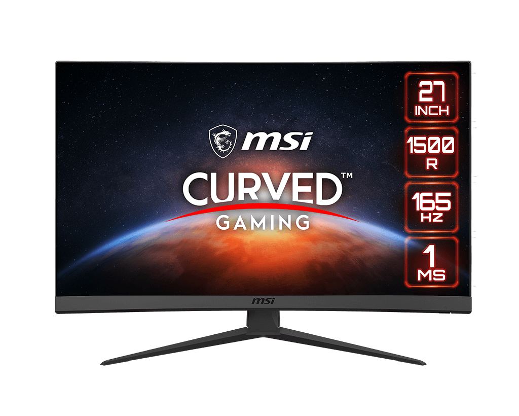 MSI Optix G27C6 27 inch Full HD 1ms 165Hz AMD FreeSync 1500R Curved Gaming Monitor – image 2