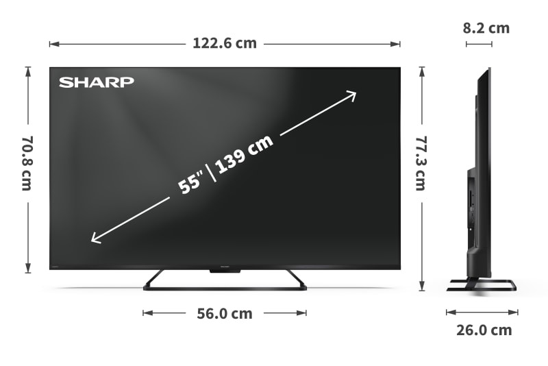 Sharp TV LED 55 inches 55HR7465E – image 8