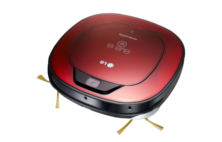 LG VPARQUET robot vacuum Black, Red – image 2