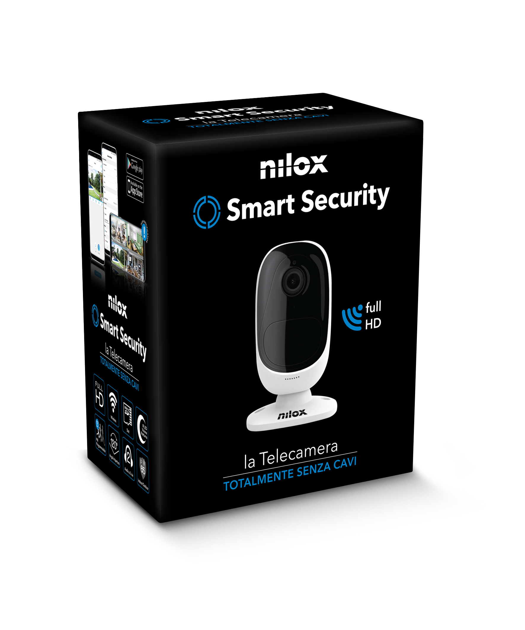 Nilox 31NXF60BG0001 security camera Cube IP security camera Indoor & outdoor – image 2