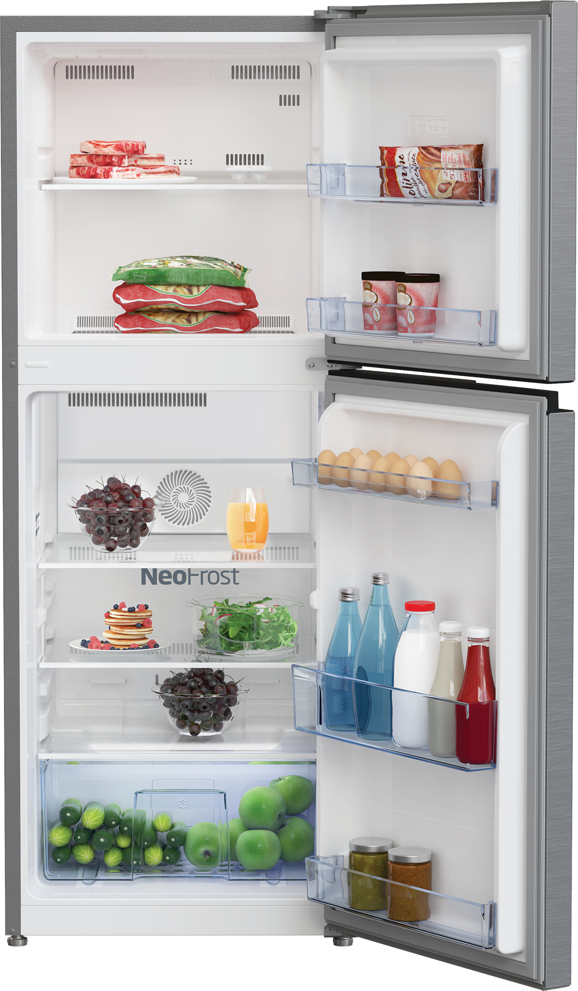 Beko RDNT231I30XBN fridge-freezer Freestanding – image 3