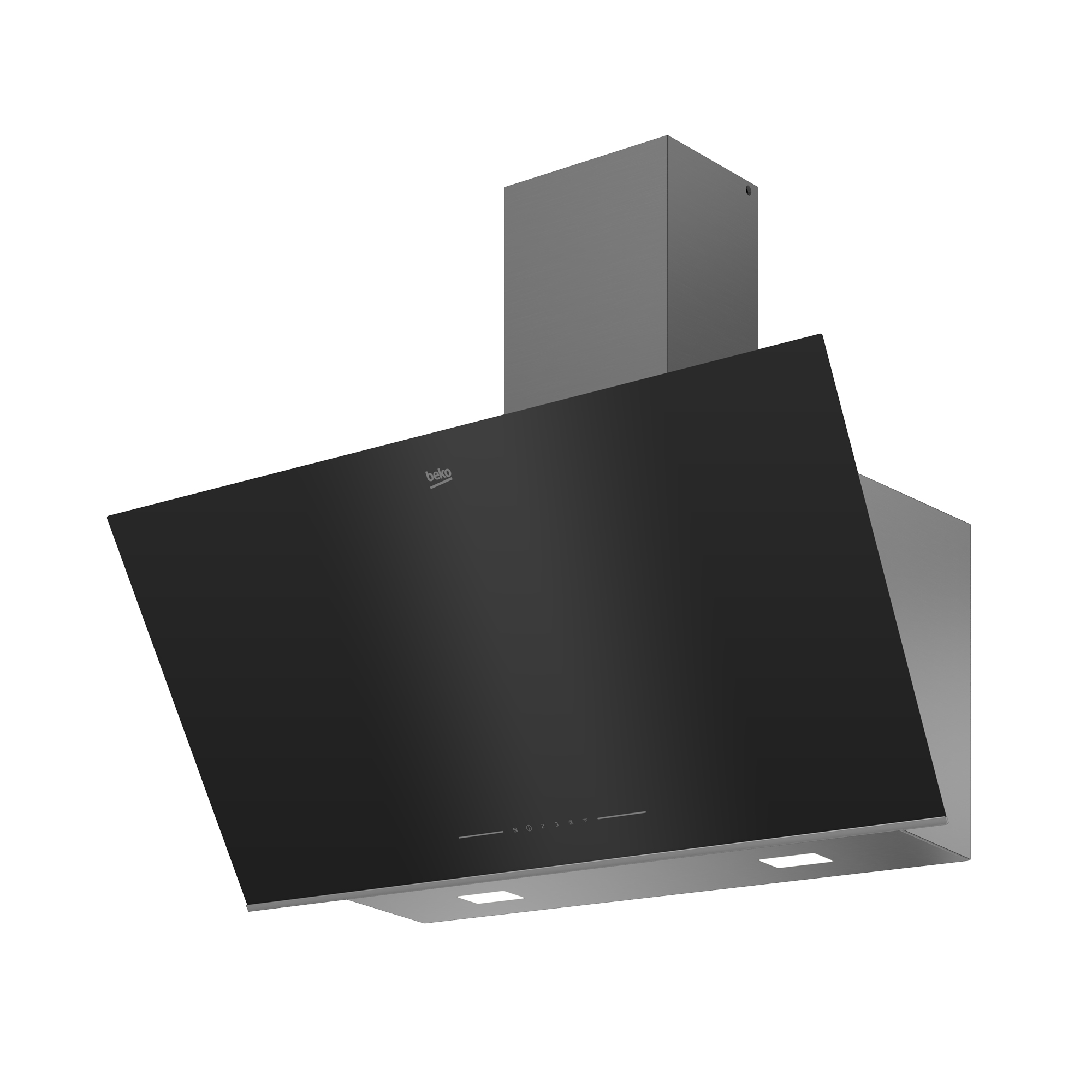 Beko BHCA96641BBHS Wall-mounted Black 441 m³/h – image 2