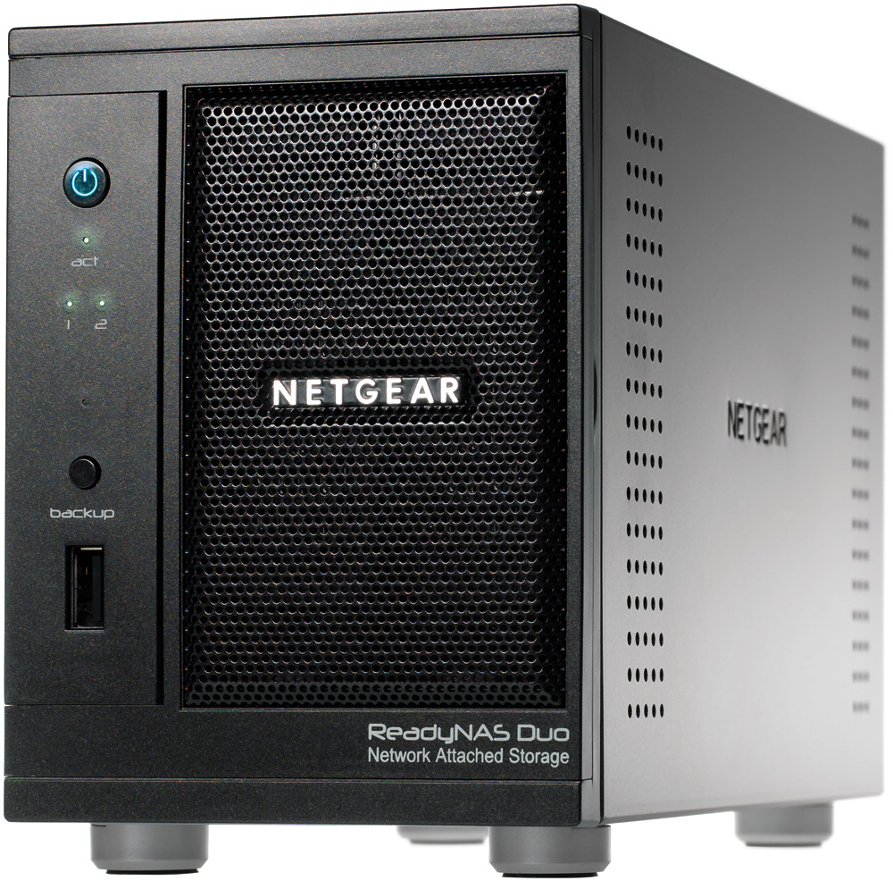 NETGEAR ReadyNAS Duo RND2000 (Diskless) – image 1