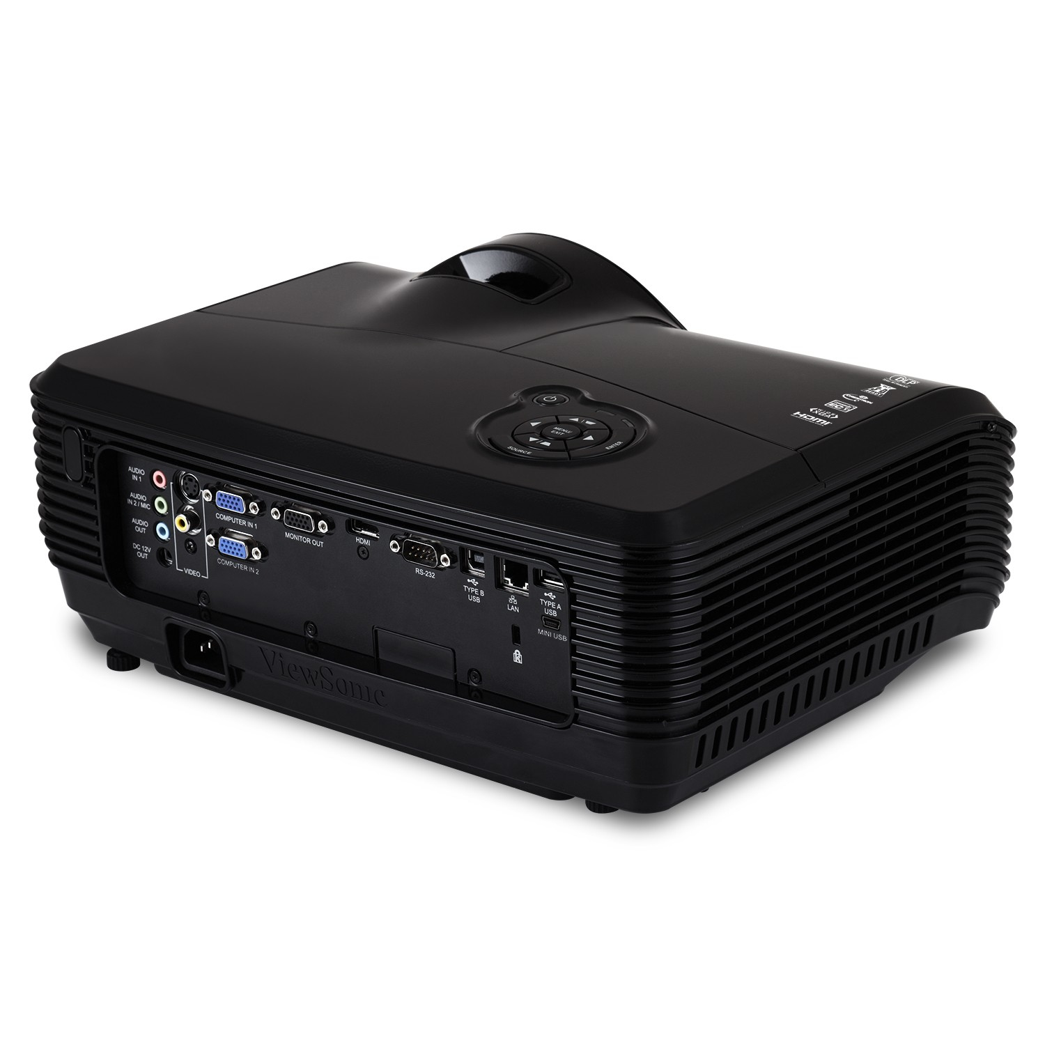 Viewsonic PJD8633WS data projector Short throw projector 3000 ANSI lumens DLP WXGA (1280x800) Black – image 7