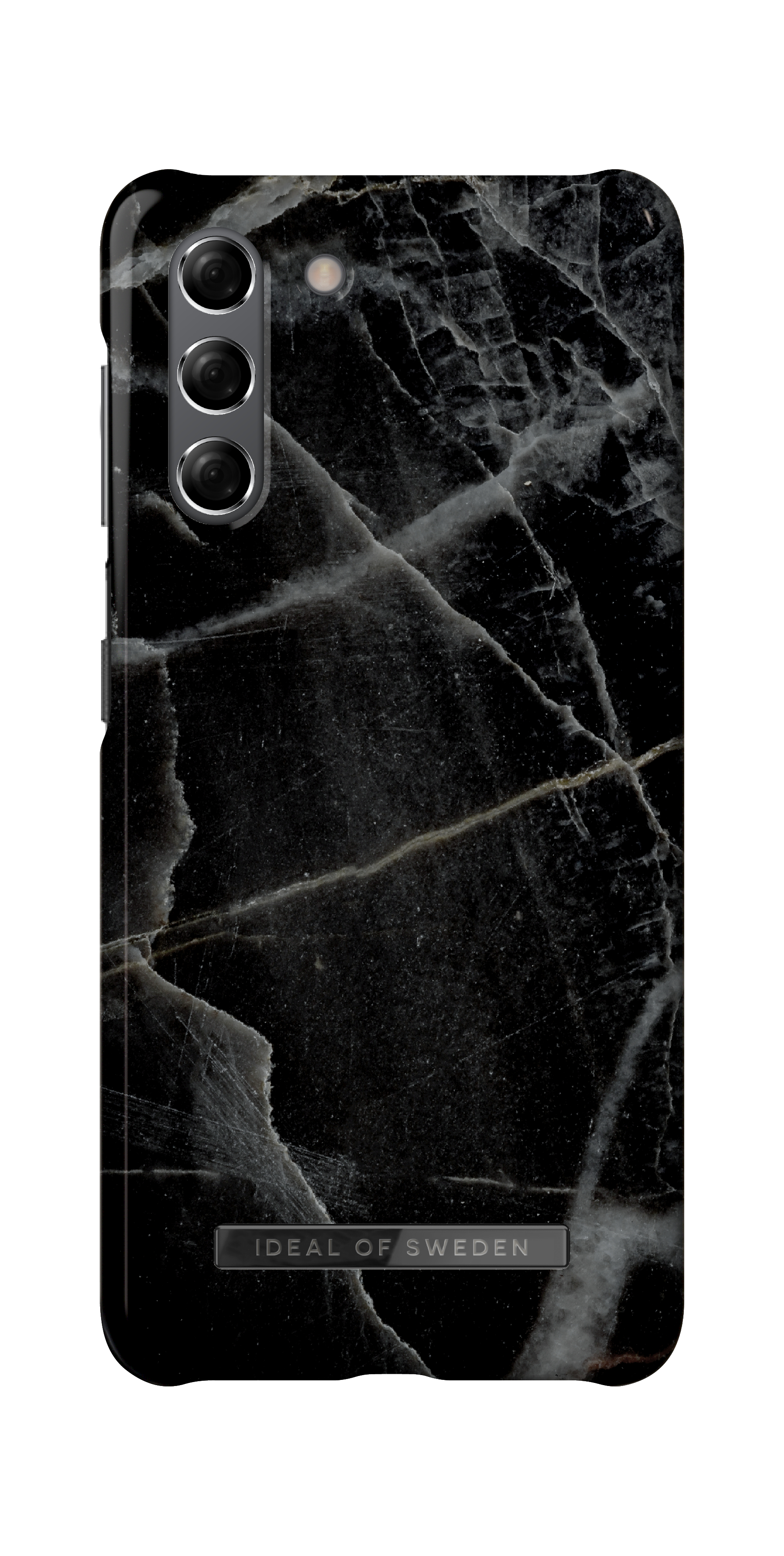 iDeal of Sweden Printed Case Galaxy S21 Black Thunder Marble – image 3
